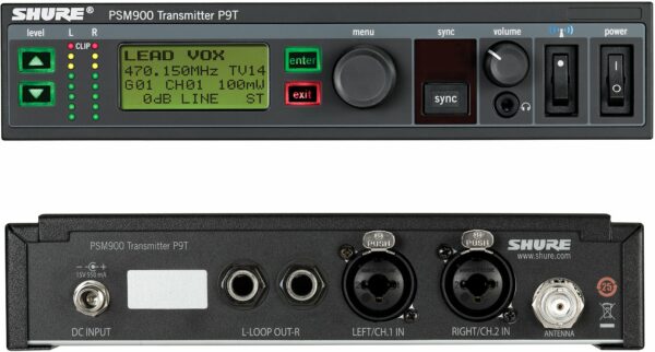 Shure PSM900 IEM Transmiter P9T (G6)